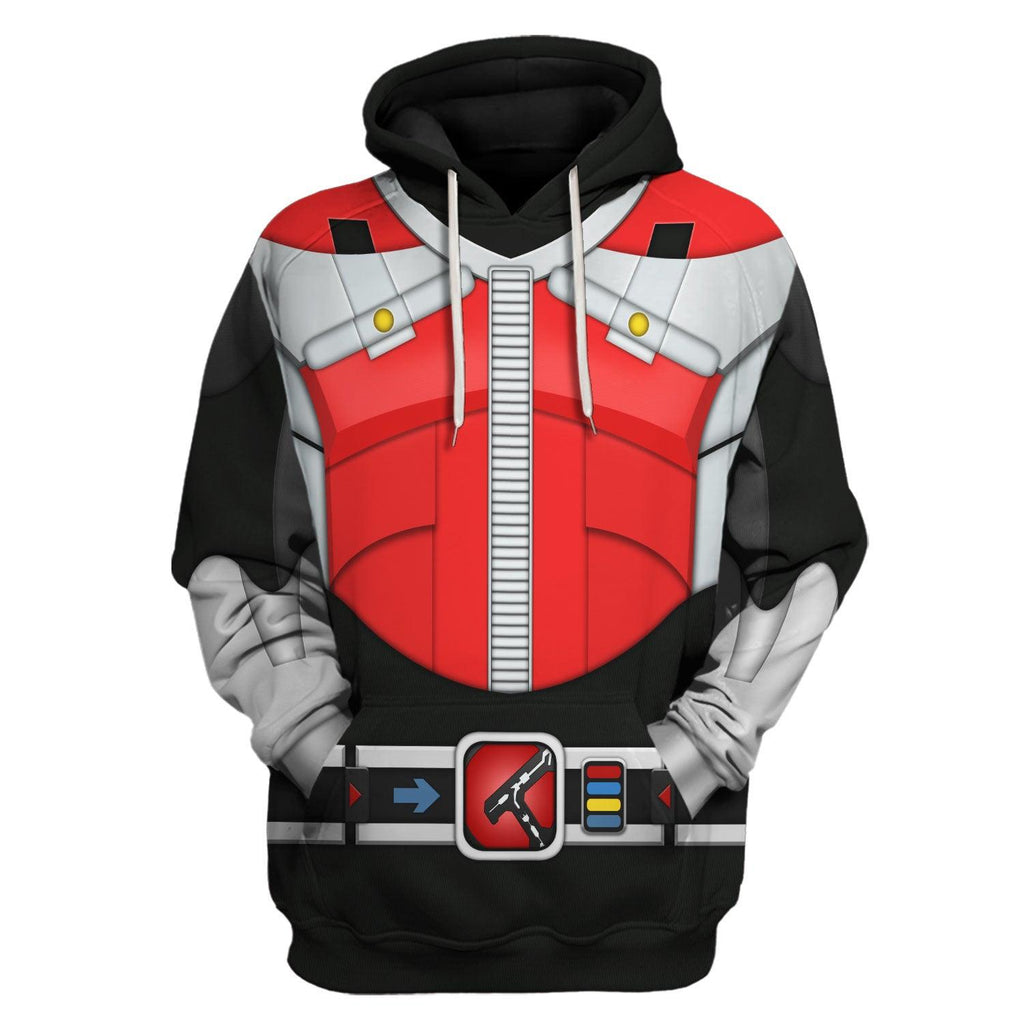 Gearhomie Kamen Rider Den-O Cosplay Costumes Hoodies Sweatshirt T-shirt Tracksuit - Gearhomie.com