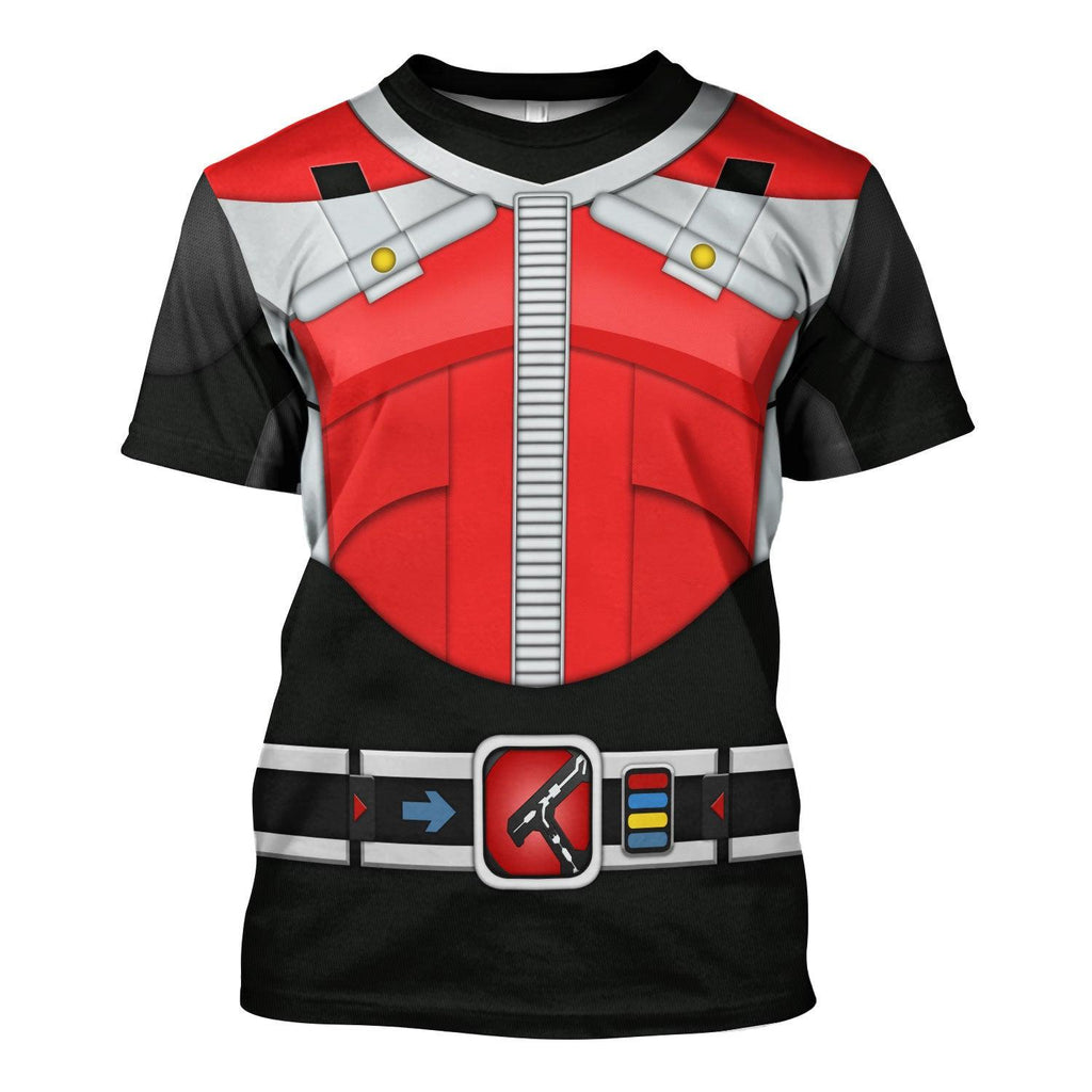 Gearhomie Kamen Rider Den-O Cosplay Costumes Hoodies Sweatshirt T-shirt Tracksuit - Gearhomie.com