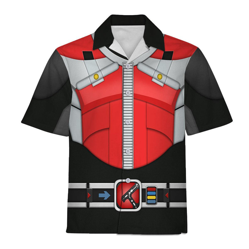 Gearhomie Kamen Rider Den-O Cosplay Costumes Hoodies Sweatshirt T-shirt Tracksuit - Gearhomie.com