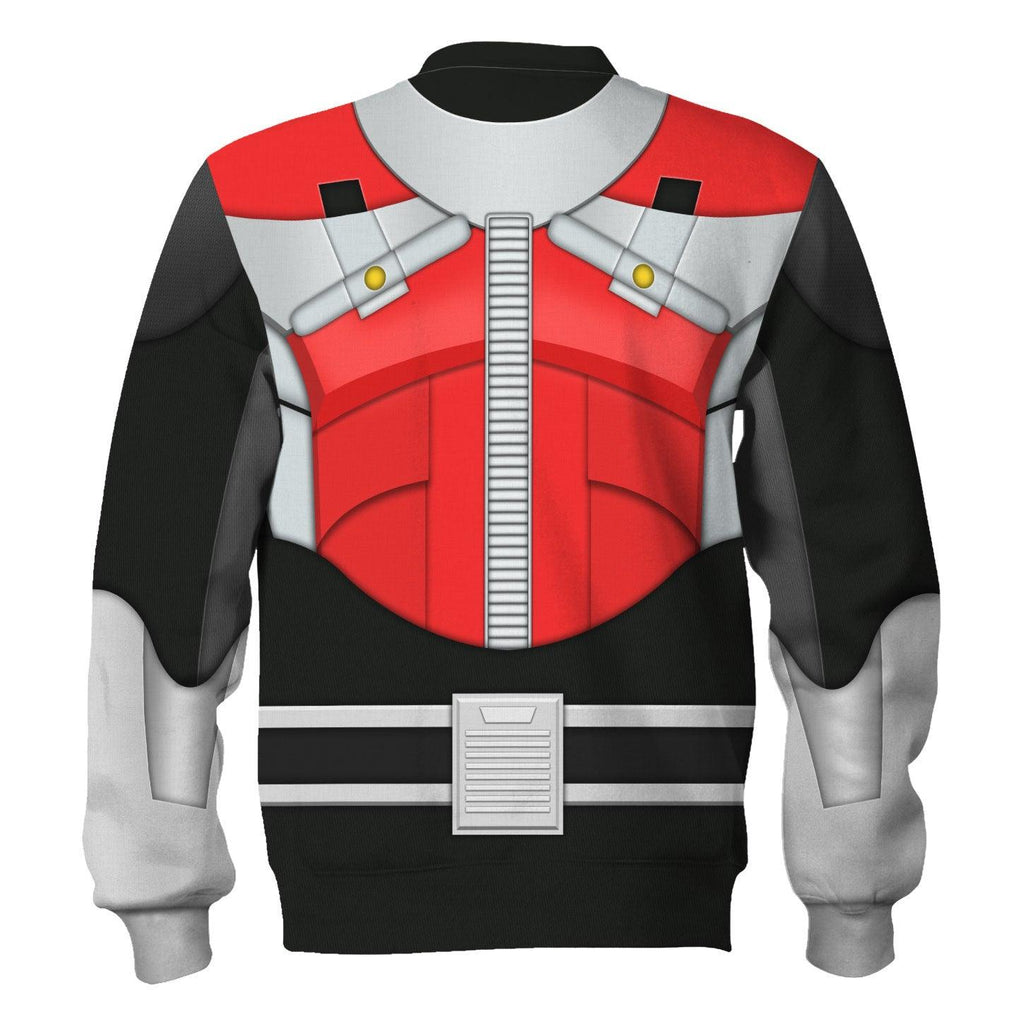 Gearhomie Kamen Rider Den-O Cosplay Costumes Hoodies Sweatshirt T-shirt Tracksuit - Gearhomie.com