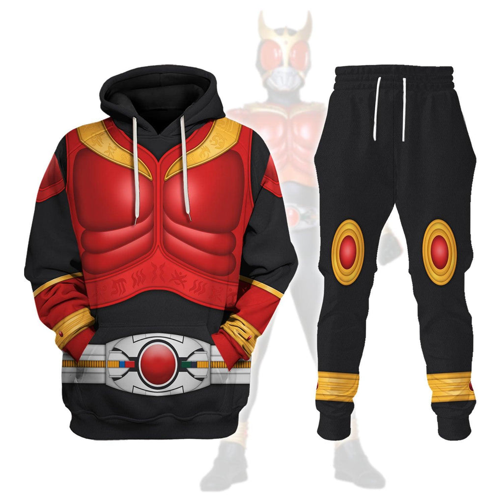 Gearhomie Kamen Rider Kuuga Cosplay Costumes Hoodies Sweatshirt T-shirt Tracksuit - Gearhomie.com