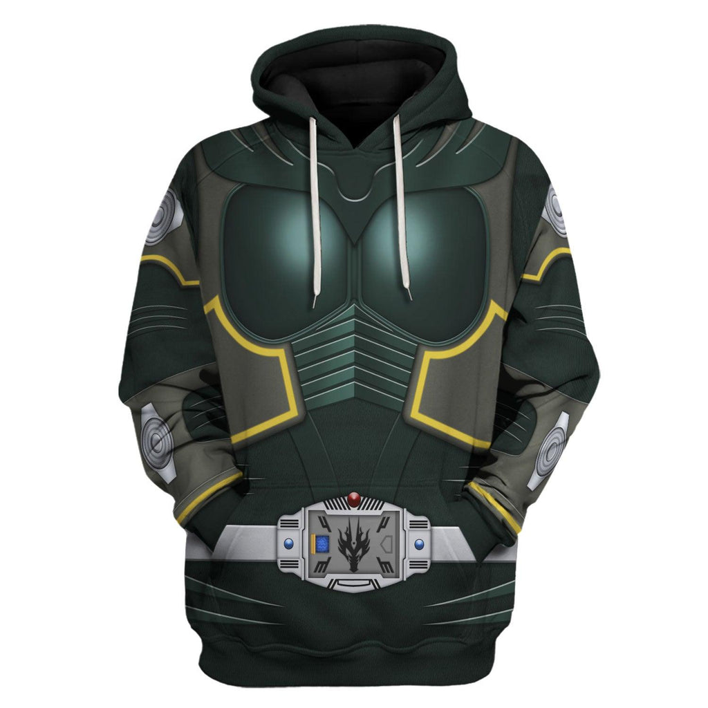 Gearhomie Kamen Rider Onyx Cosplay Costumes Hoodie T-shirt Sweatpants Tracksuits - DucG