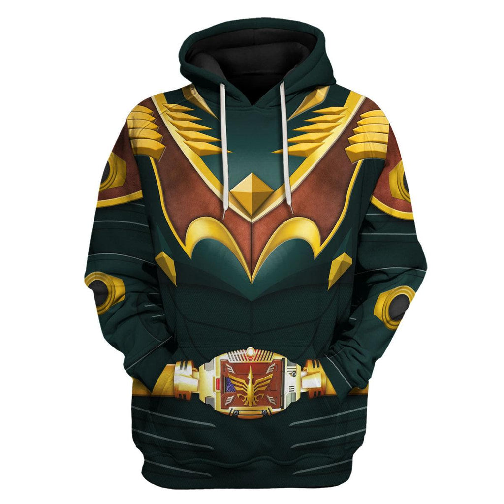 Gearhomie Kamen Rider Wrath Cosplay Costumes Hoodie T-shirt Sweatpants Cosplay - DucG