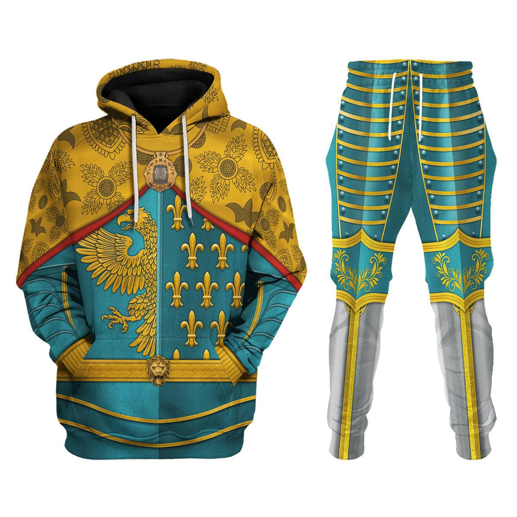 Gearhomie Karl I Charlemagne Holy Roman Emperor Costume Hoodie Sweatshirt T-Shirt Tracksuit - Gearhomie.com