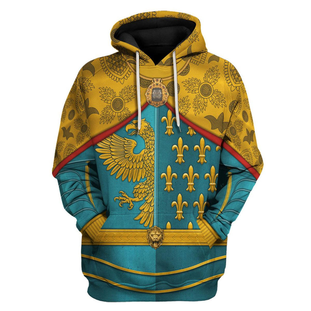 Gearhomie Karl I Charlemagne Holy Roman Emperor Costume Hoodie Sweatshirt T-Shirt Tracksuit - Gearhomie.com