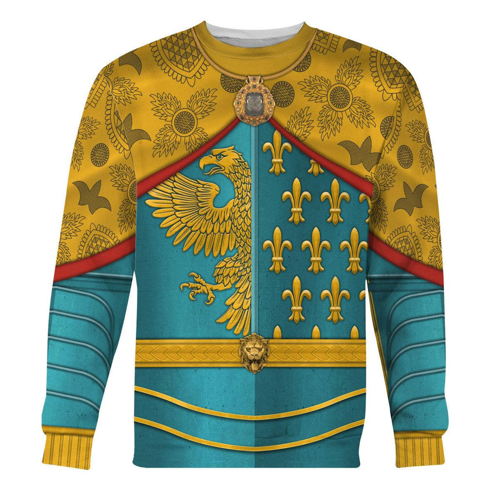 Gearhomie Karl I Charlemagne Holy Roman Emperor Costume Hoodie Sweatshirt T-Shirt Tracksuit - Gearhomie.com