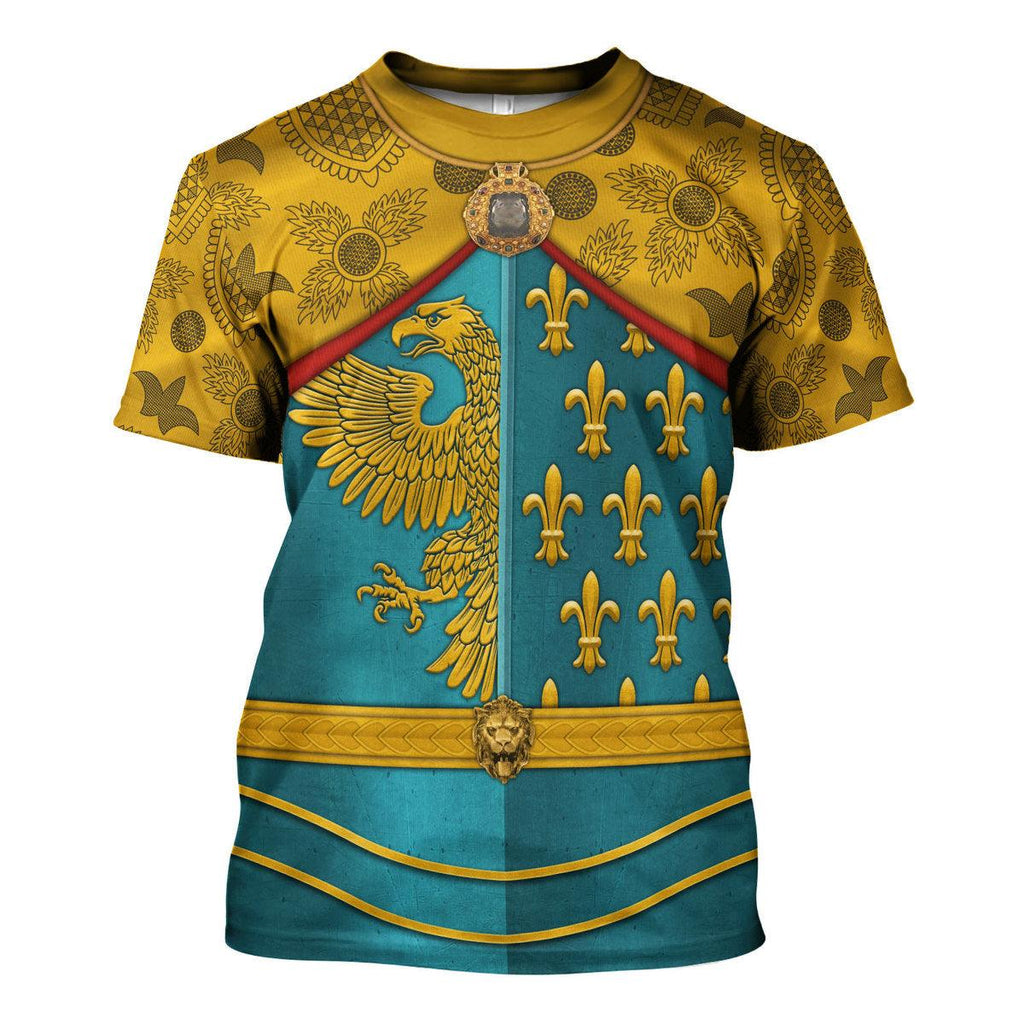 Gearhomie Karl I Charlemagne Holy Roman Emperor Costume Hoodie Sweatshirt T-Shirt Tracksuit - Gearhomie.com