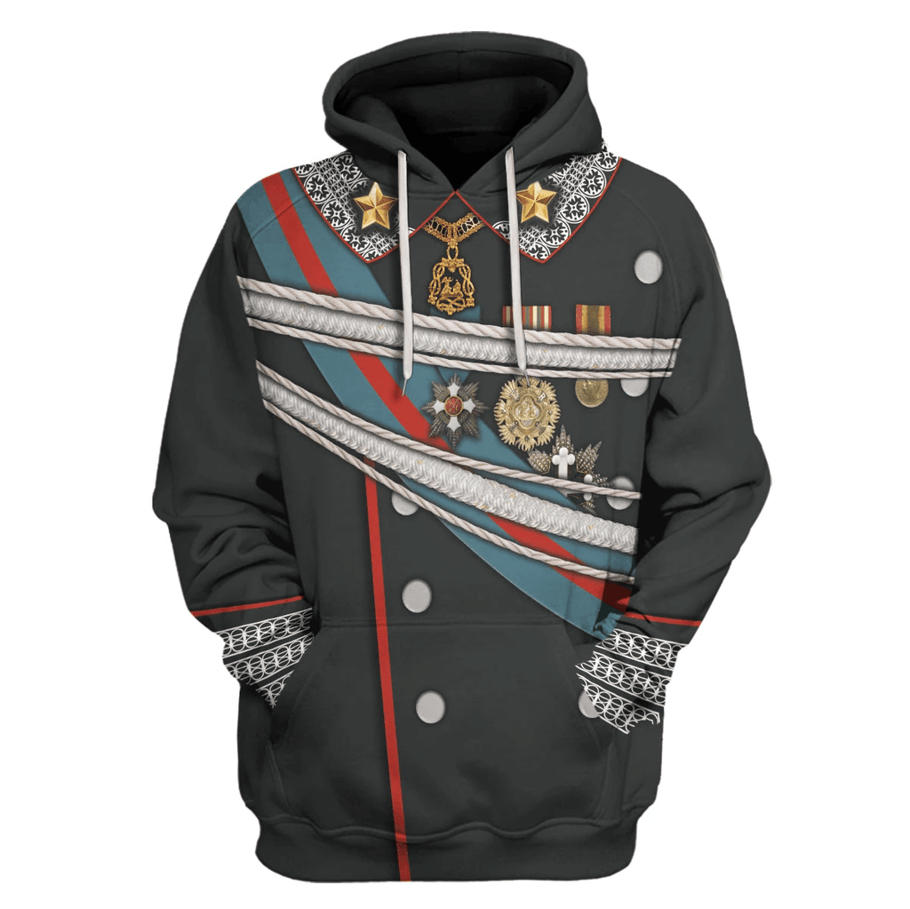 Gearhomie King Umberto I of Italy Costume Hoodie Sweatshirt T-Shirt Tracksuit - Gearhomie.com