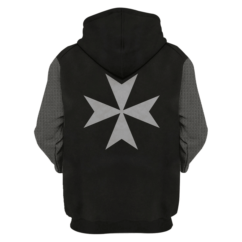 Gearhomie Knight Hospitaller Costume Hoodie Sweatshirt T-Shirt Tracksuit - Gearhomie.com