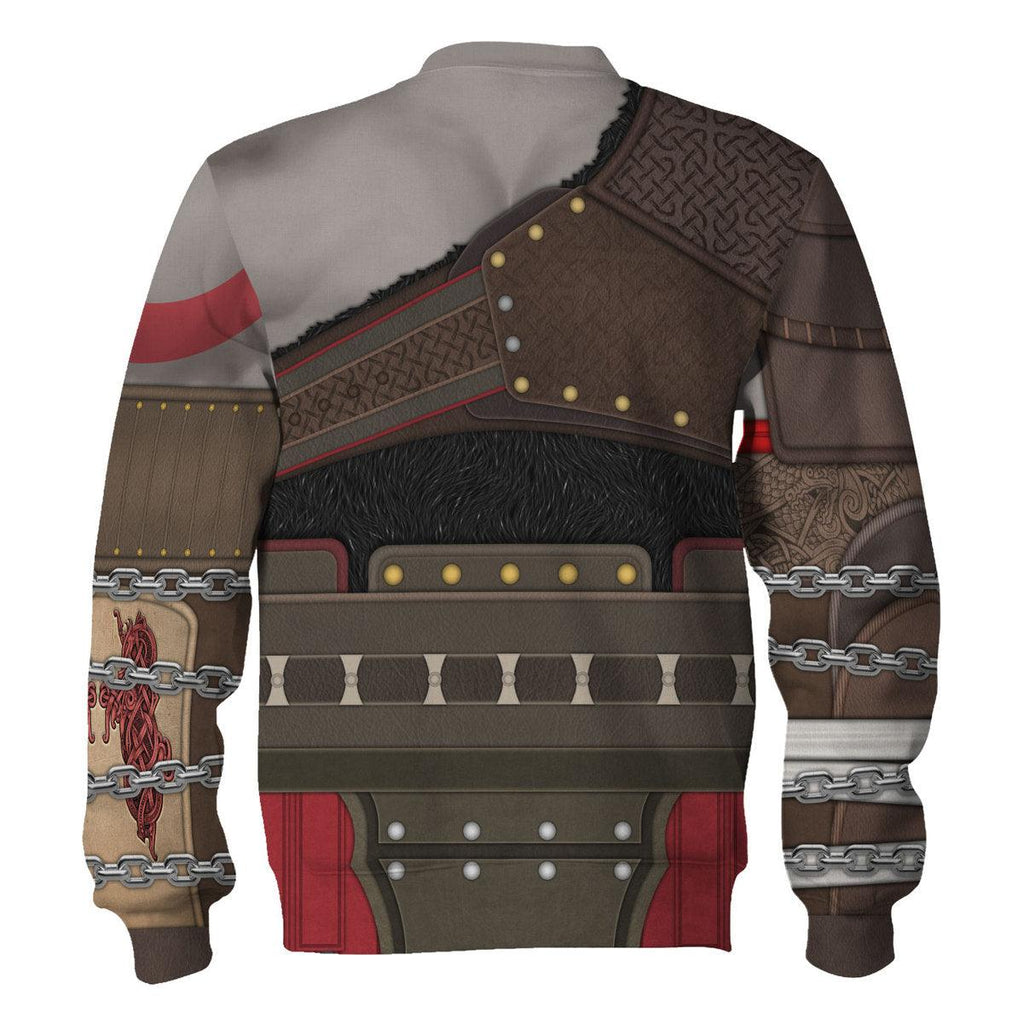 Gearhomie Kratos GOW Costume Hoodie Sweatshirt T-Shirt Sweatpants - Gearhomie.com