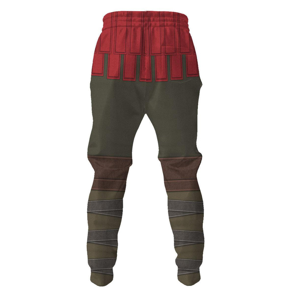 Gearhomie Kratos GOW Costume Hoodie Sweatshirt T-Shirt Sweatpants - Gearhomie.com