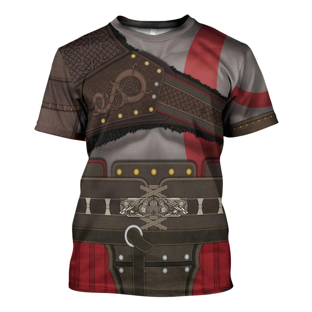 Gearhomie Kratos GOW Costume Hoodie Sweatshirt T-Shirt Sweatpants - Gearhomie.com