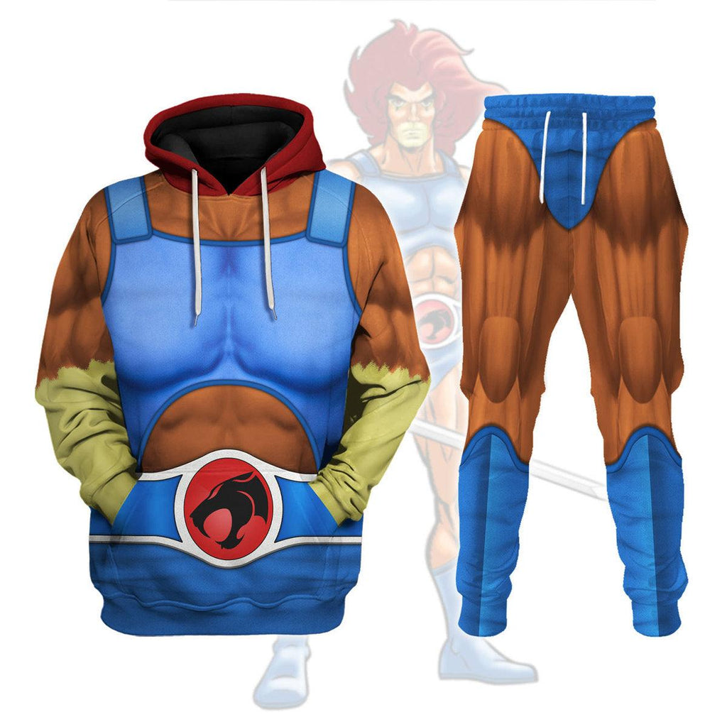 Gearhomie Lion-O Classic Figure Classic Costumes Hoodies Sweatshirt T-shirt Tracksuit - DucG