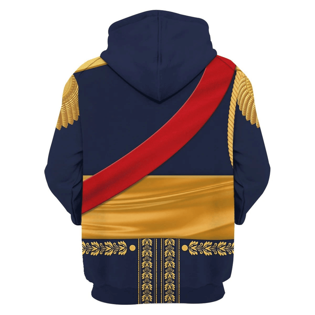 Gearhomie Louis Nicolas d'Avout, 1st Duke of Auerstaedt Costume Hoodie Sweatshirt T-Shirt Tracksuit - Gearhomie.com