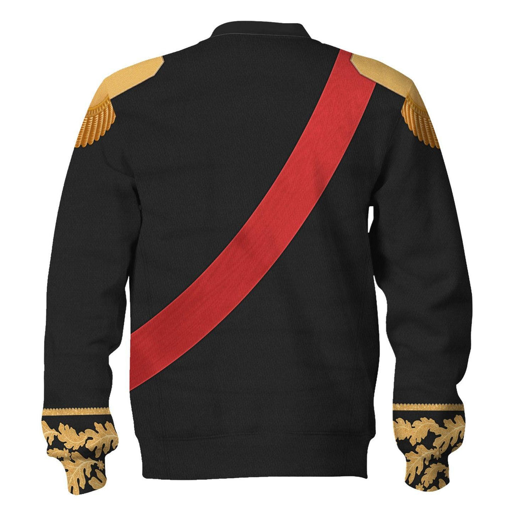 Gearhomie Louis Philippe I of France in Coronation Robes Uniform All Over Print Hoodie Sweatshirt T-Shirt Tracksuit - Gearhomie.com