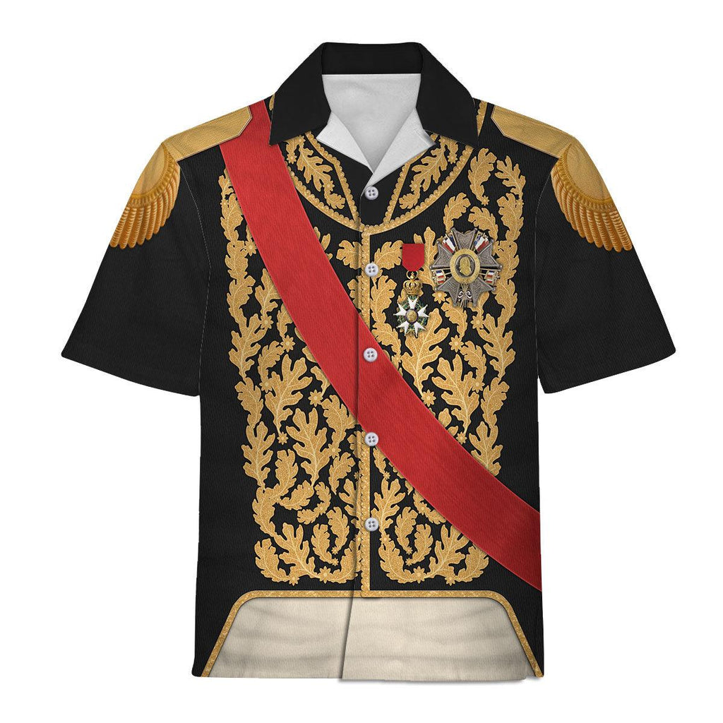 Gearhomie Louis Philippe I of France in Coronation Robes Uniform All Over Print Hoodie Sweatshirt T-Shirt Tracksuit - Gearhomie.com