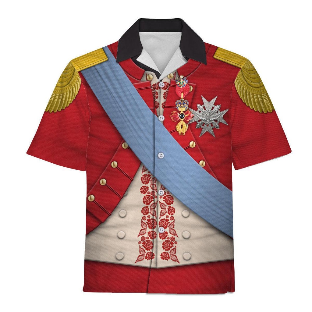 Gearhomie Louis XVI of France Uniform All Over Print Hoodie Sweatshirt T-Shirt Tracksuit - Gearhomie.com