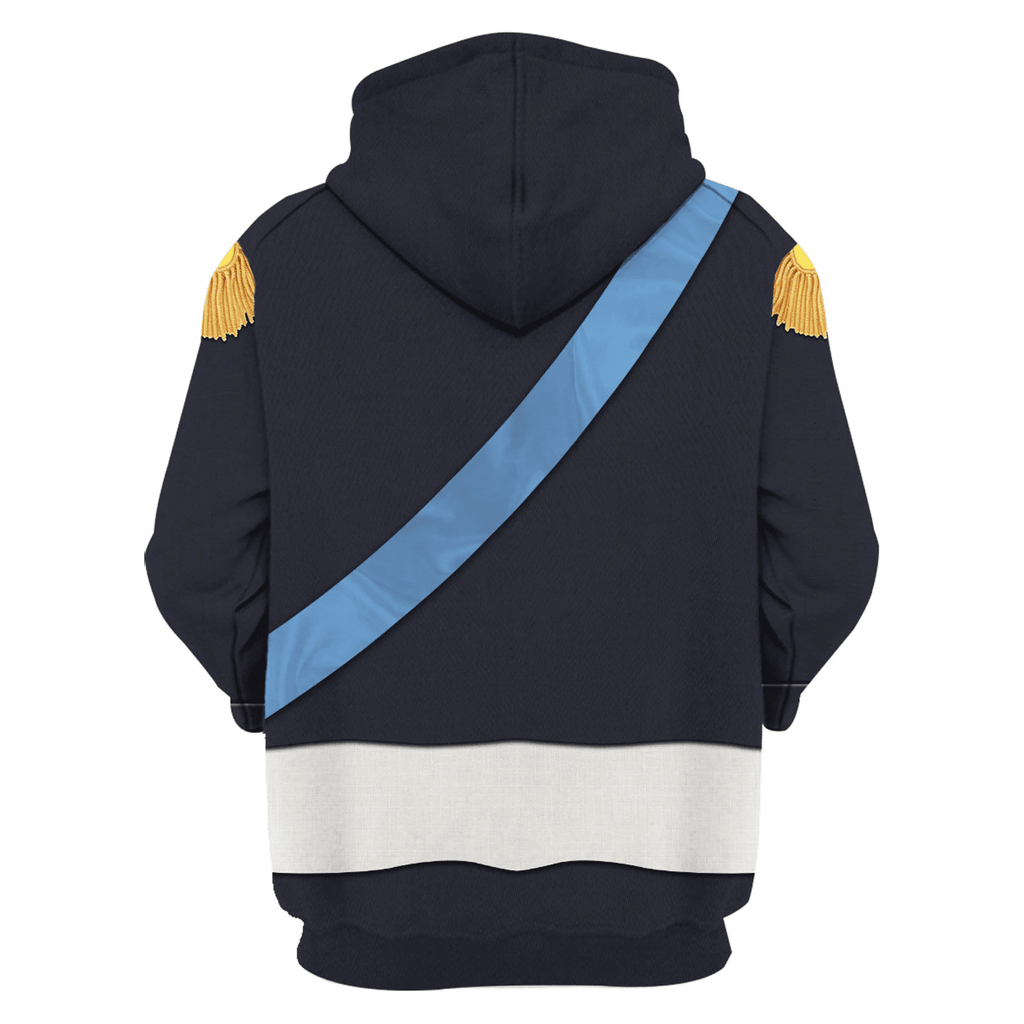 Gearhomie Louis XVIII Of France Costume Hoodie Sweatshirt T-Shirt Tracksuit - Gearhomie.com