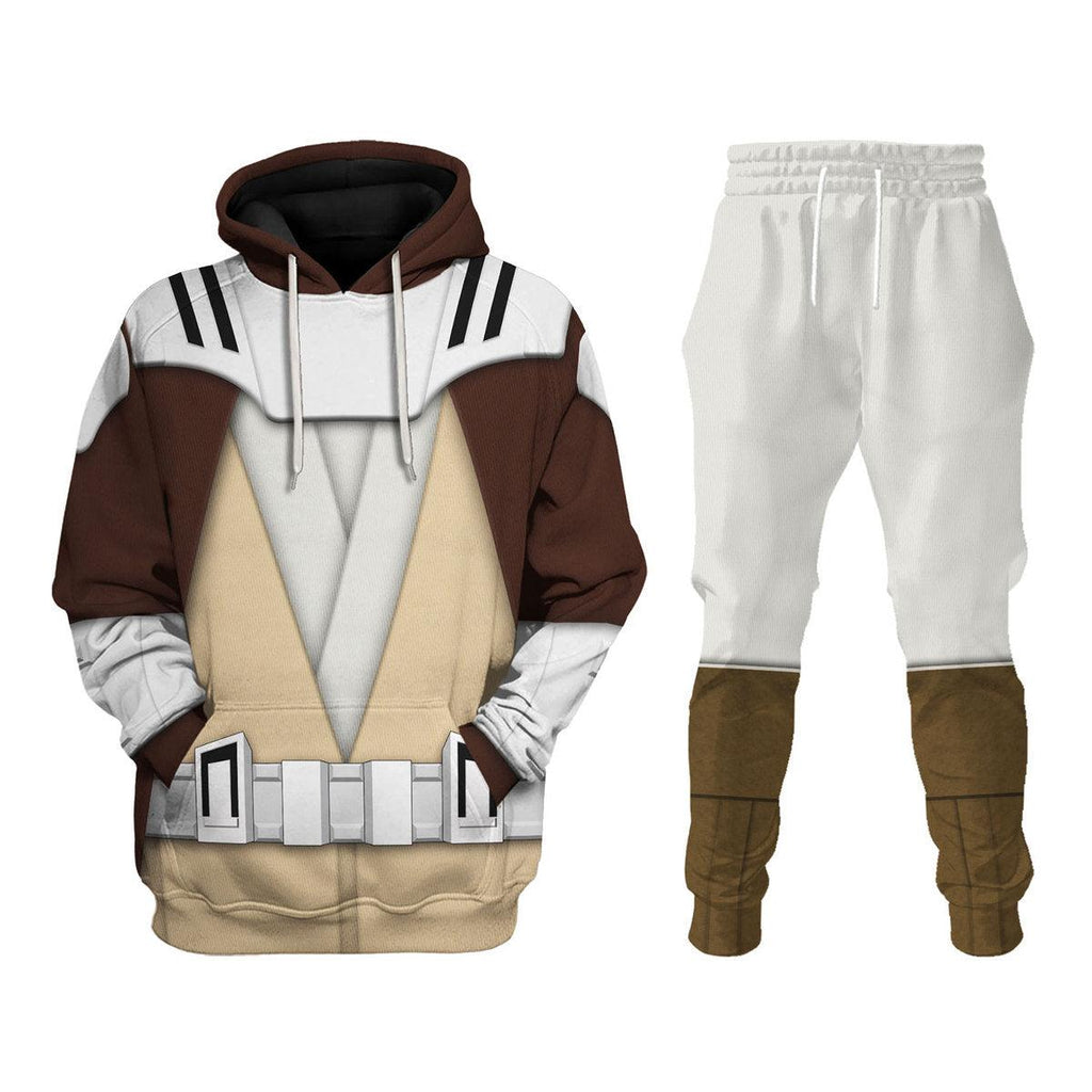 Gearhomie Mace Windu's Jedi Robes Costume Hoodie Sweatshirt T-Shirt Sweatpants - Gearhomie.com