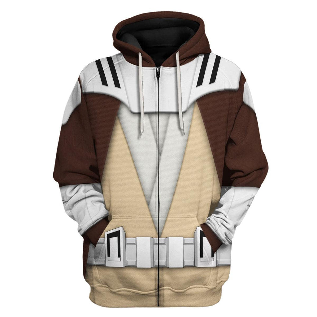 Gearhomie Mace Windu's Jedi Robes Costume Hoodie Sweatshirt T-Shirt Sweatpants - Gearhomie.com