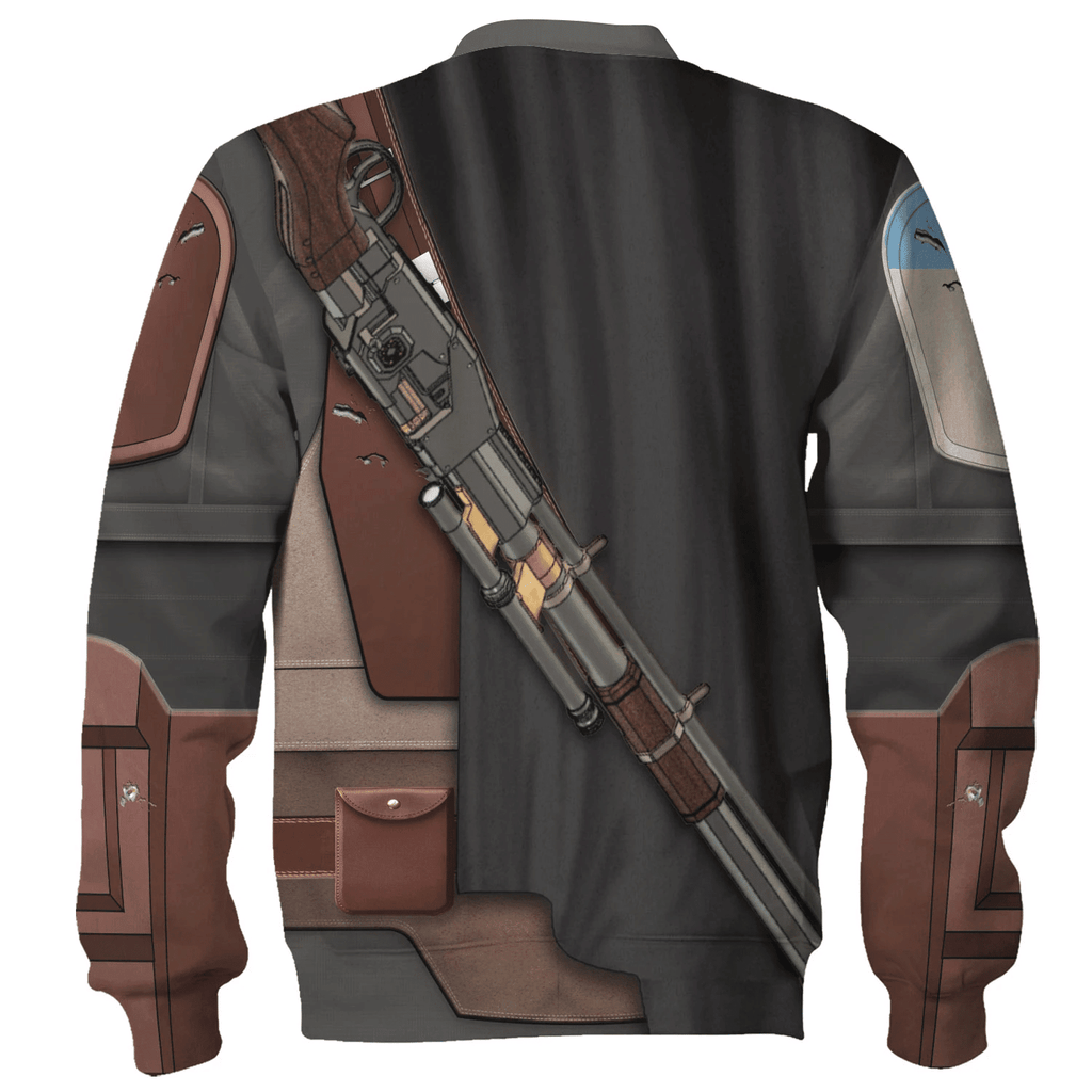 Gearhomie Mandalorian Costume Hoodie Sweatshirt T-Shirt Sweatpants - Gearhomie.com