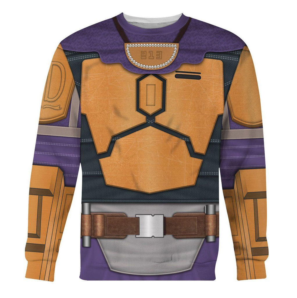 Gearhomie Mandalorian SD Costume Hoodie Sweatshirt T-Shirt Sweatpants - Gearhomie.com