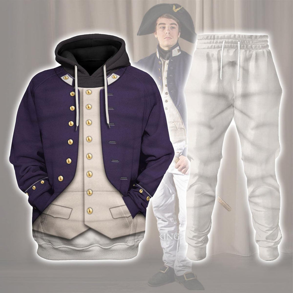 Gearhomie Midshipman-1806 Uniform All Over Print Hoodie Sweatshirt T-Shirt Tracksuit - DucG