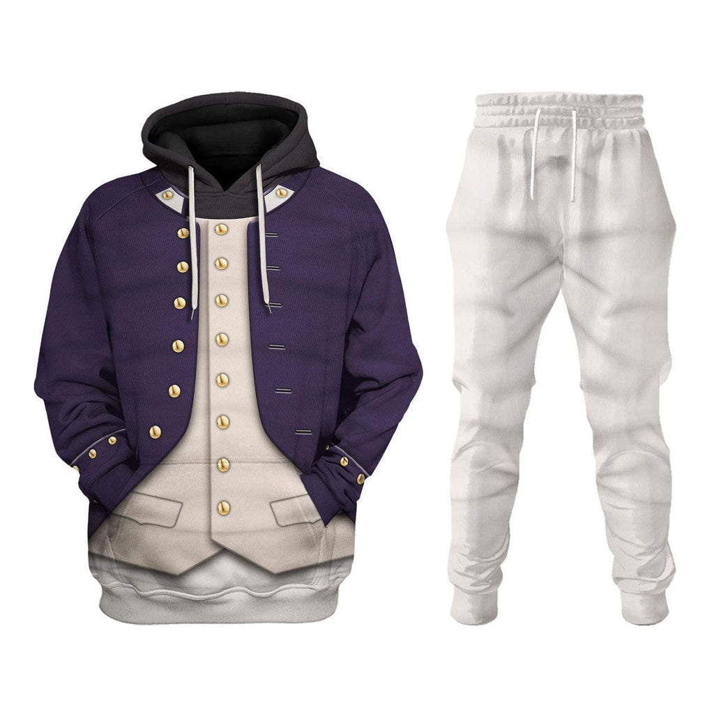 Gearhomie Midshipman-1806 Uniform All Over Print Hoodie Sweatshirt T-Shirt Tracksuit - DucG