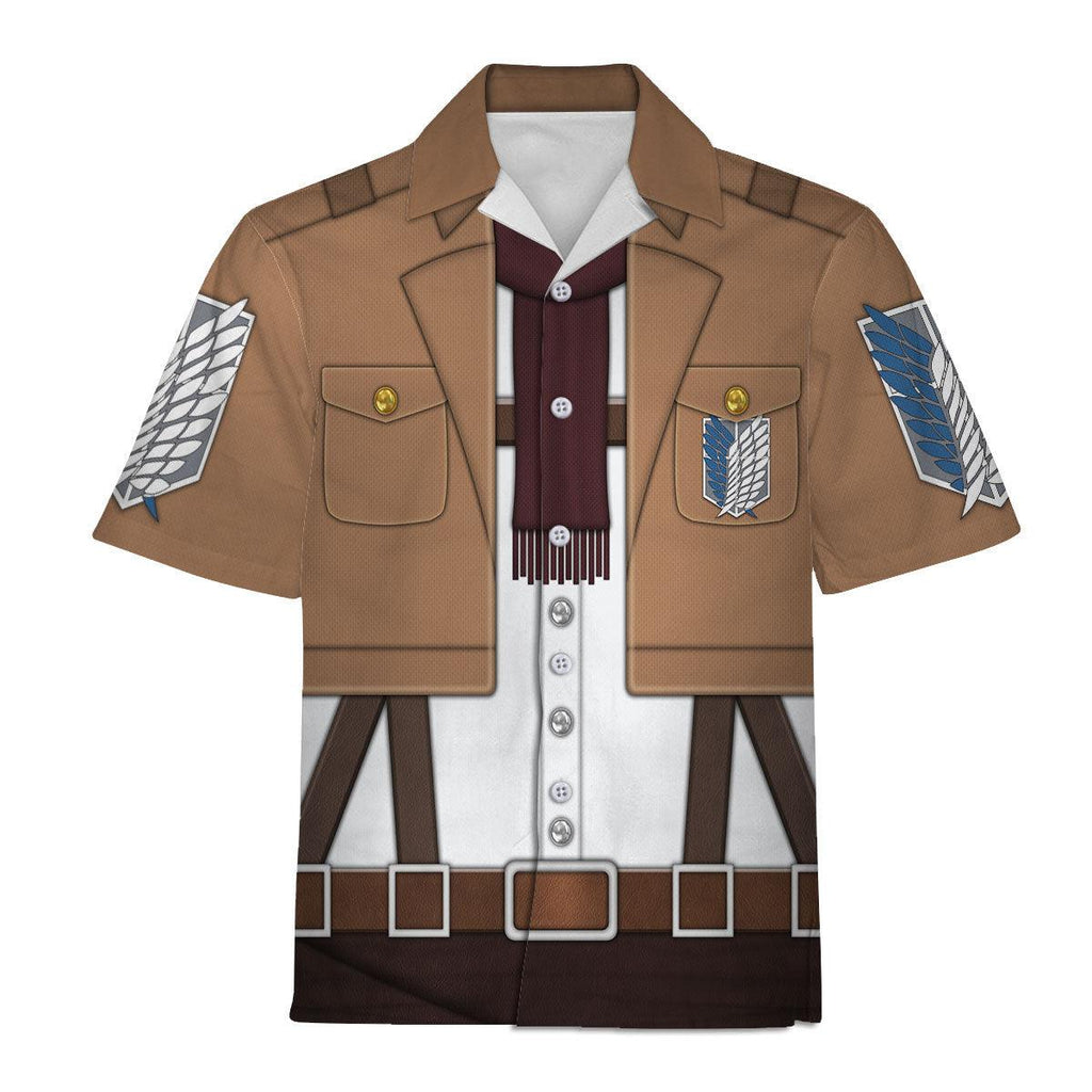 Gearhomie Mikasa Ackerman Costume Hoodie Sweatshirt T-Shirt Sweatpants - Gearhomie.com