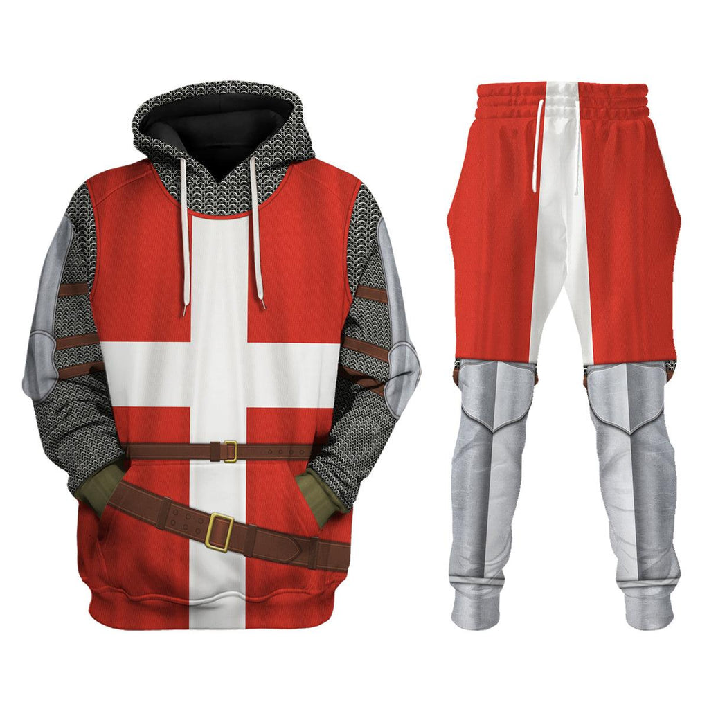 Gearhomie Military Orders Holy Roman Empire Knight Costume Hoodie Sweatshirt T-Shirt Tracksuit - Gearhomie.com