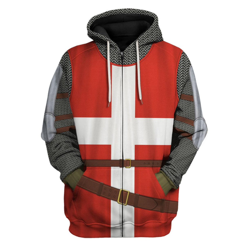 Gearhomie Military Orders Holy Roman Empire Knight Costume Hoodie Sweatshirt T-Shirt Tracksuit - Gearhomie.com