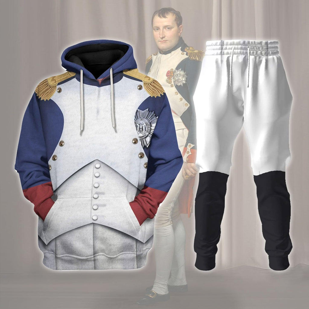 Gearhomie Napoleon Bonaparte I Costume Hoodie Sweatshirt T-Shirt Tracksuit - Gearhomie.com