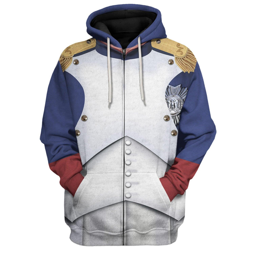 Gearhomie Napoleon Bonaparte I Costume Hoodie Sweatshirt T-Shirt Tracksuit - Gearhomie.com