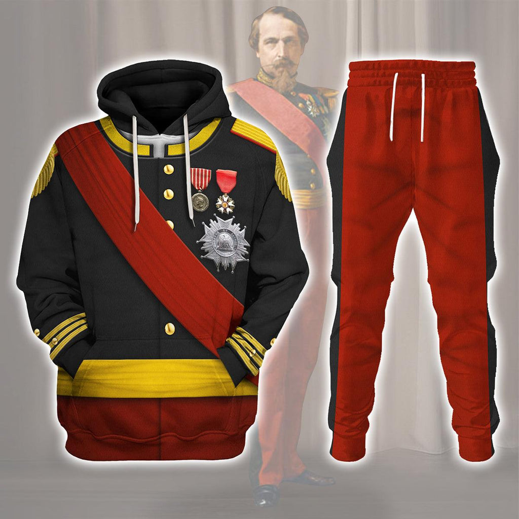 Gearhomie Napoleon III Uniform All Over Print Hoodie Sweatshirt T-Shirt Tracksuit - Gearhomie.com