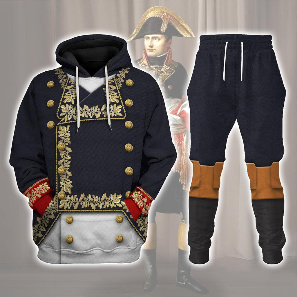 Gearhomie Napoleon in His General Uniform All Over Print Hoodie Sweatshirt T-Shirt Tracksuit - Gearhomie.com