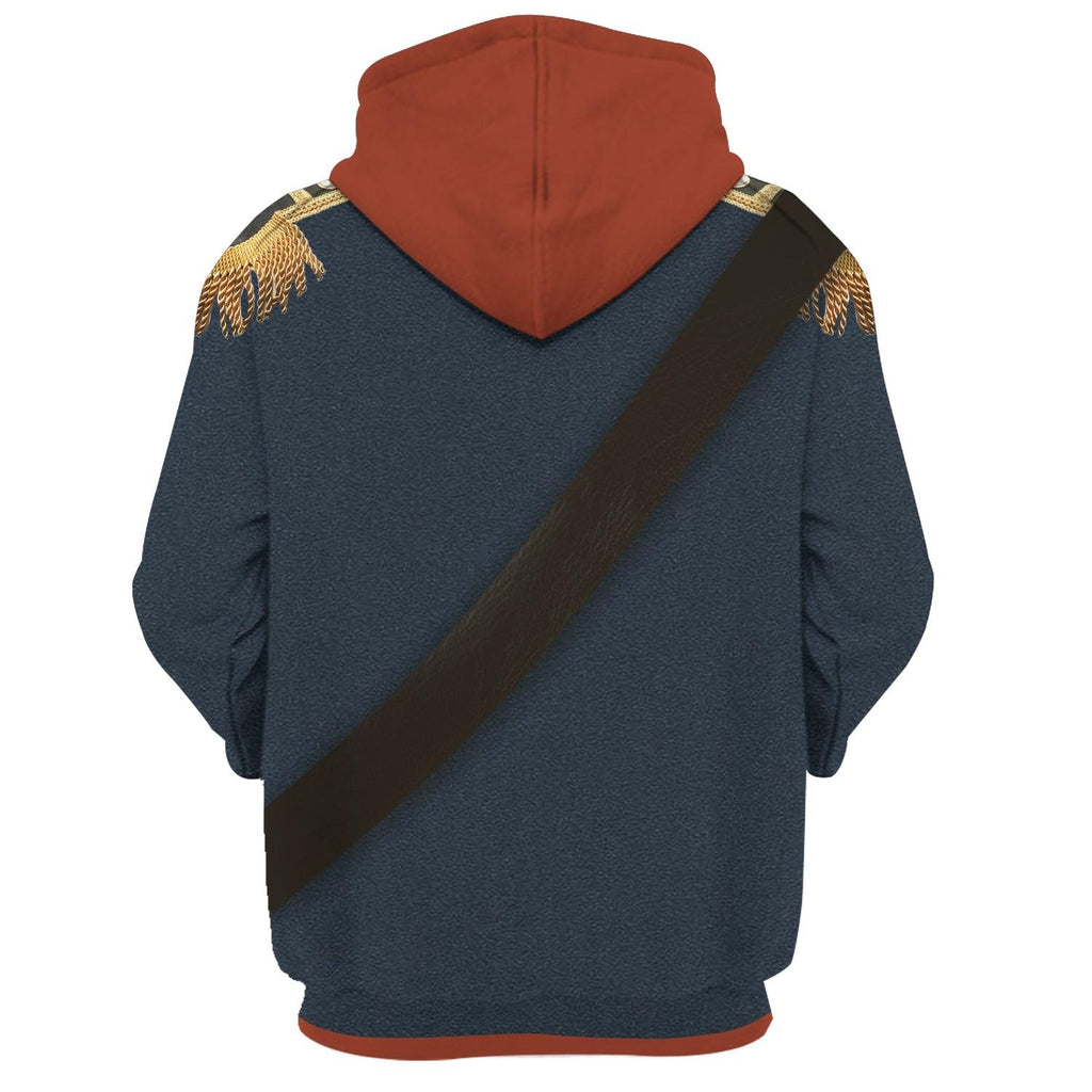 Gearhomie Napoleon Infantryman Costume Hoodie Sweatshirt T-Shirt Tracksuit - Gearhomie.com