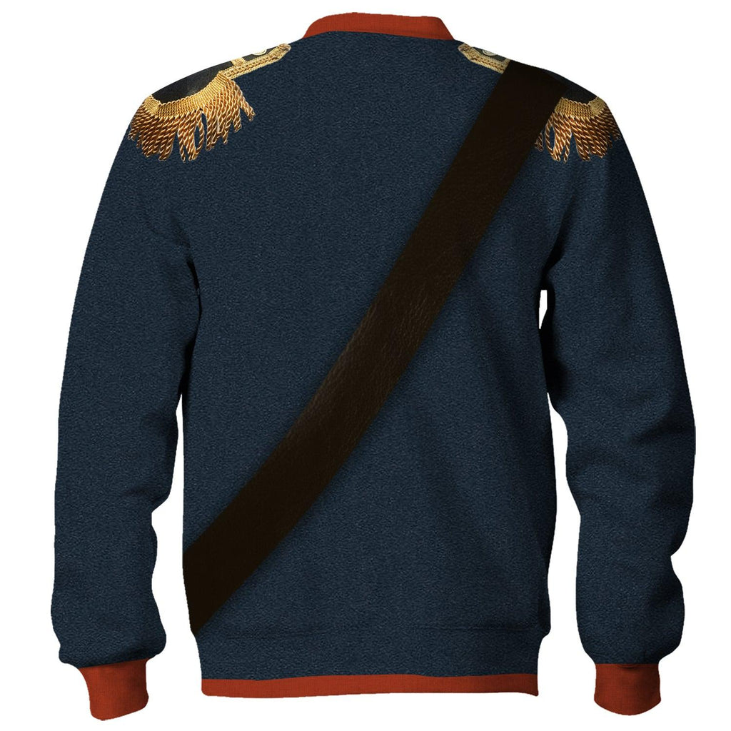 Gearhomie Napoleon Infantryman Costume Hoodie Sweatshirt T-Shirt Tracksuit - Gearhomie.com