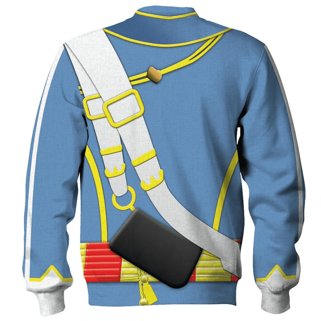 Gearhomie Napoleonic of the French Hussars Costume Hoodie Sweatshirt T-Shirt Tracksuit - Gearhomie.com