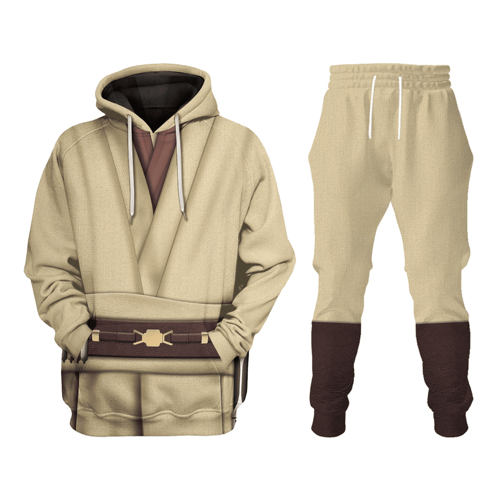 Gearhomie Obi Wan Kenobi Costume Hoodie Sweatshirt T-Shirt Sweatpants - Gearhomie.com