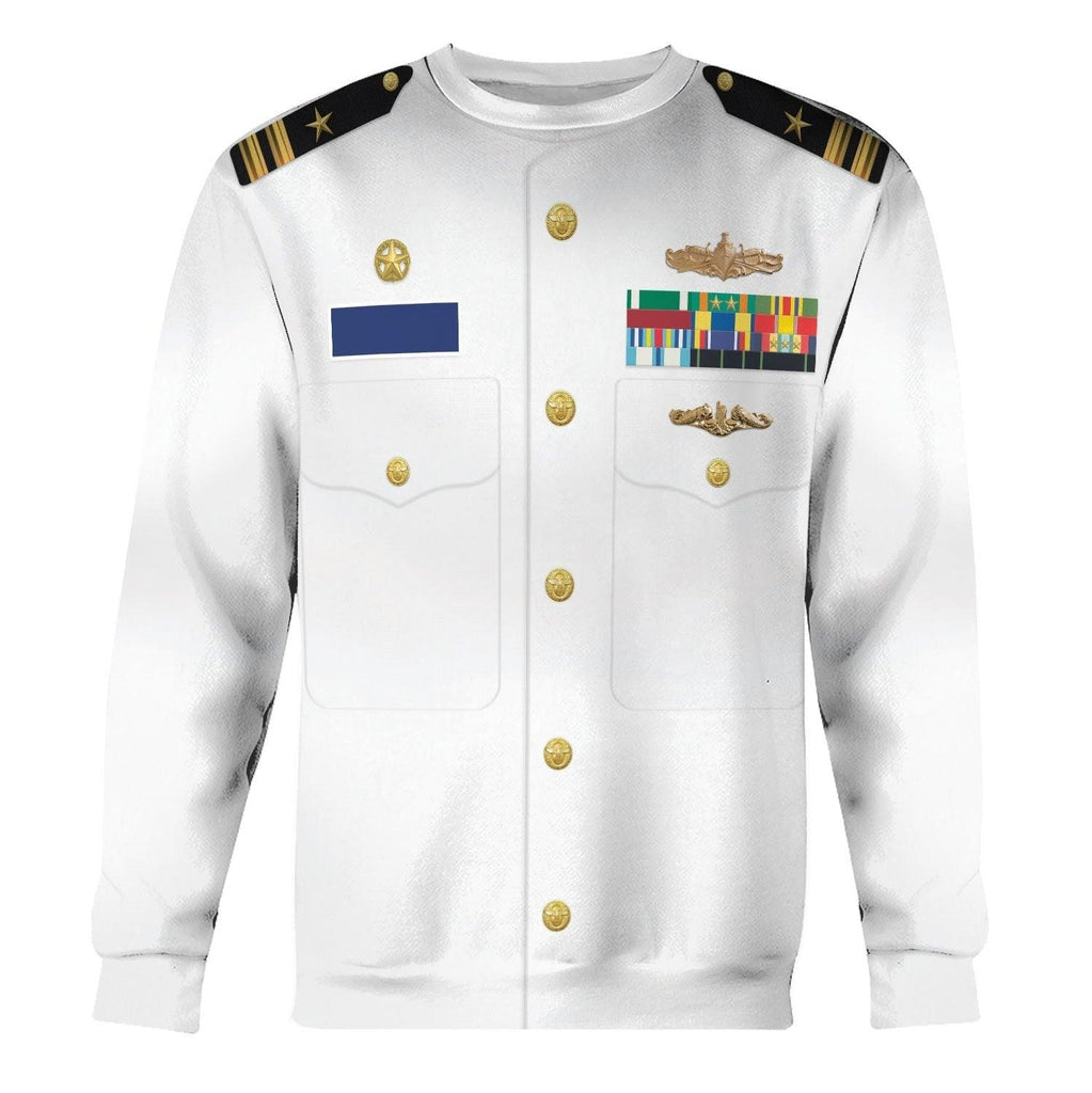 Gearhomie Personalized Rank and Branches US Navy Costume Hoodie Sweatshirt T-Shirt Tracksuit - Gearhomie.com