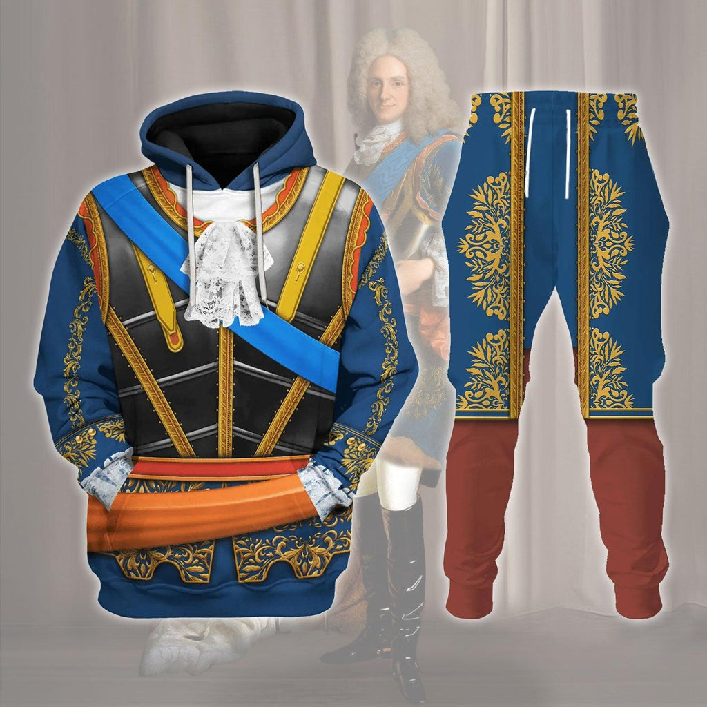 Gearhomie Philip V of Spain Costume Hoodie Sweatshirt T-Shirt Tracksuit - Gearhomie.com