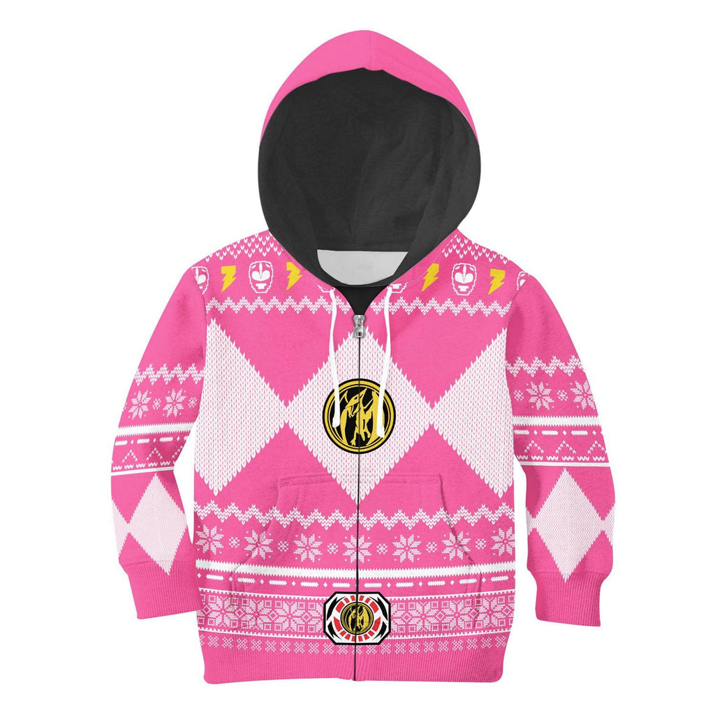 GearHomie Pink Power Ranger Kid Tops - Gearhomie.com