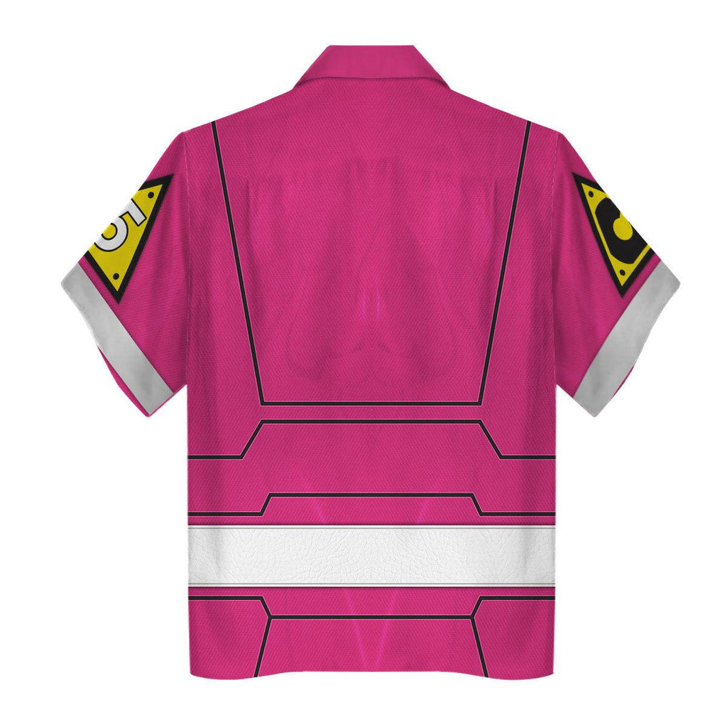 Gearhomie Pink Power Rangers Turbo Hoodies Sweatshirt T-shirt Hawaiian Tracksuit - Gearhomie.com