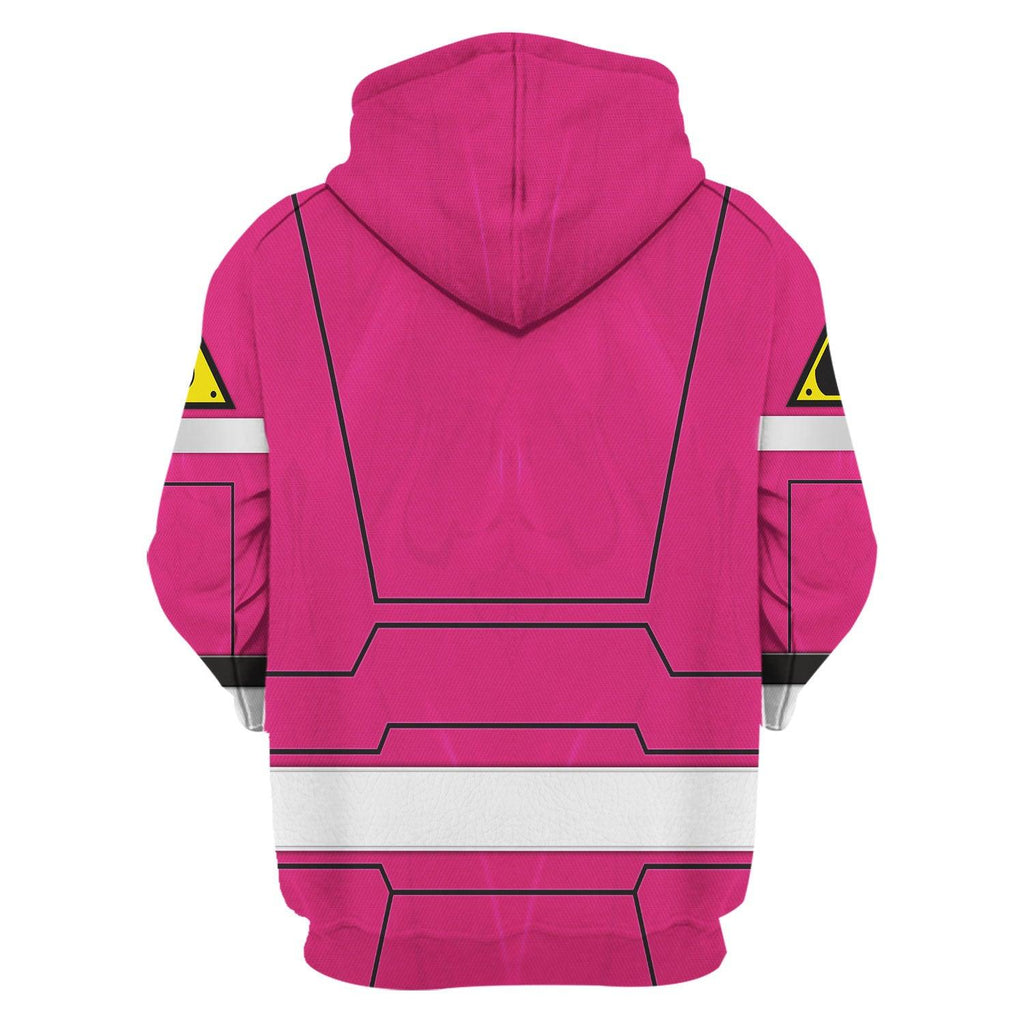 Gearhomie Pink Power Rangers Turbo Hoodies Sweatshirt T-shirt Hawaiian Tracksuit - Gearhomie.com