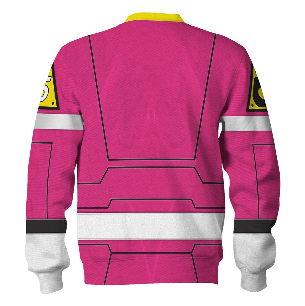 Gearhomie Pink Power Rangers Turbo Hoodies Sweatshirt T-shirt Hawaiian Tracksuit - Gearhomie.com