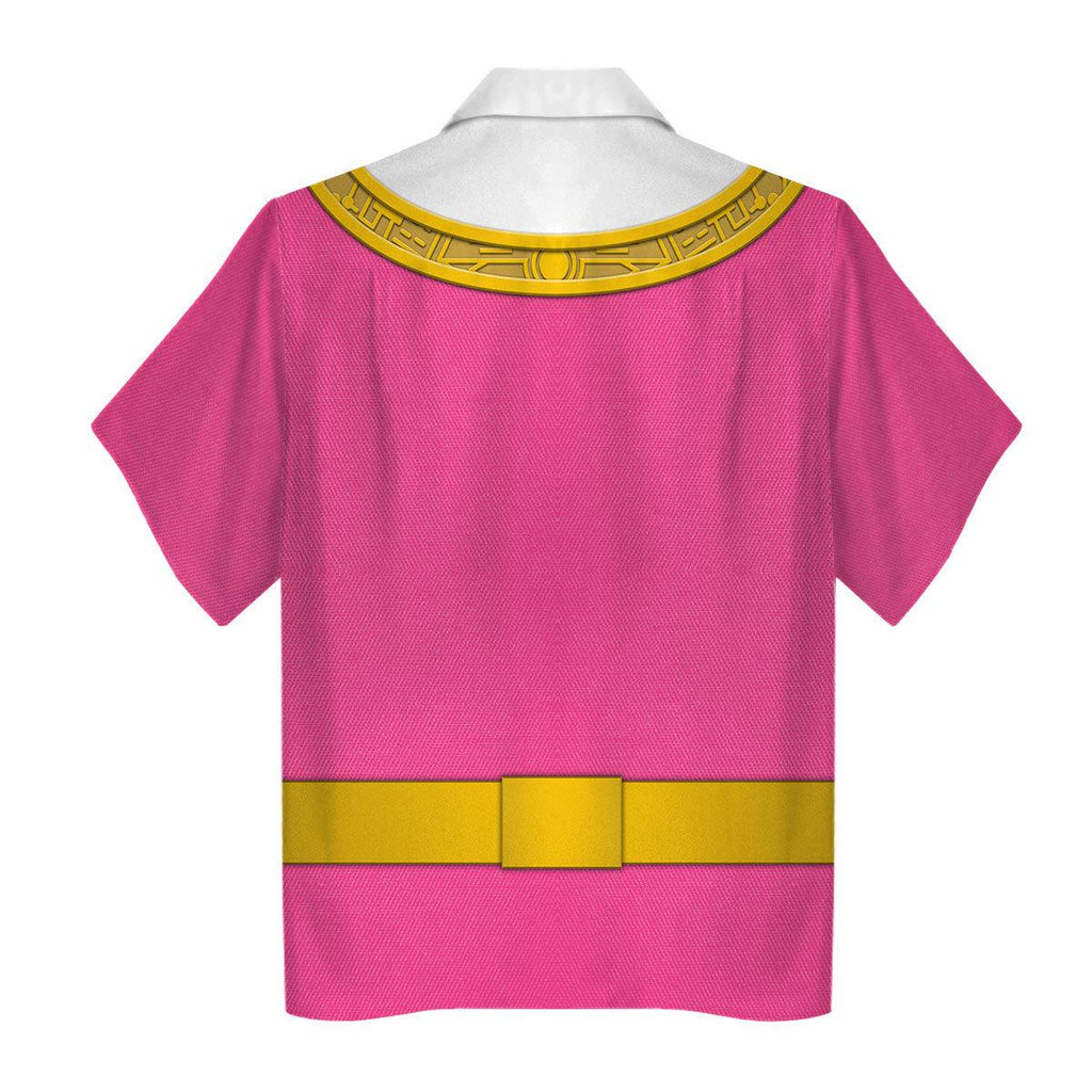 Gearhomie Pink Power Rangers Zeo Hoodies Sweatshirt T-shirt Hawaiian Tracksuit - Gearhomie.com