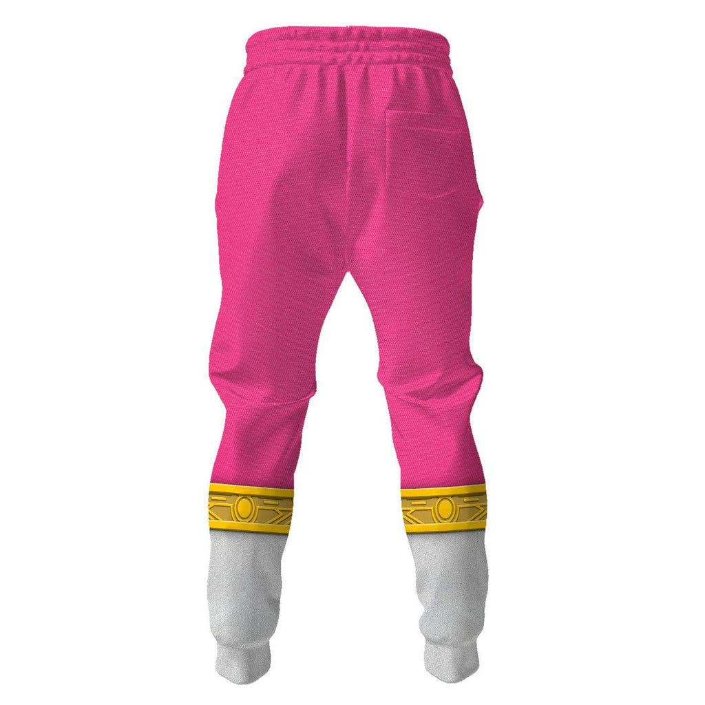 Gearhomie Pink Power Rangers Zeo Hoodies Sweatshirt T-shirt Hawaiian Tracksuit - Gearhomie.com