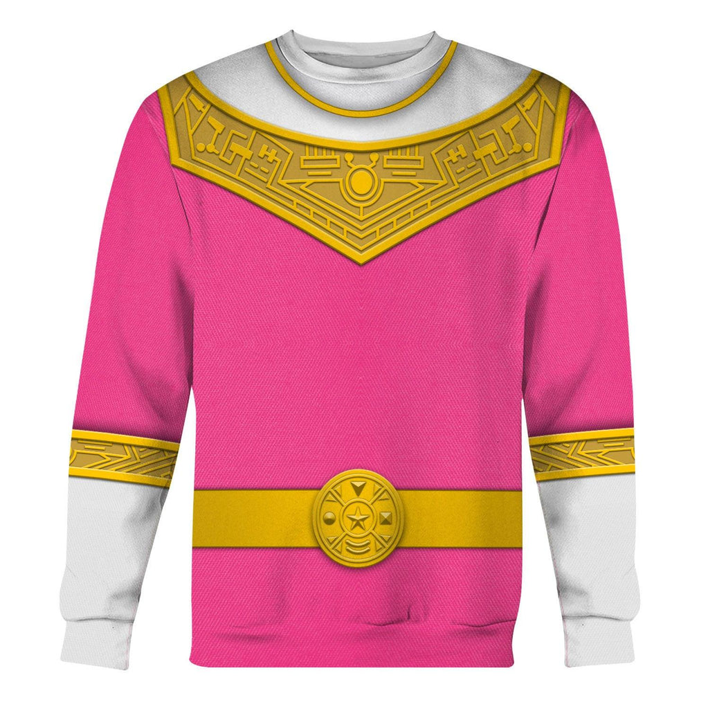 Gearhomie Pink Power Rangers Zeo Hoodies Sweatshirt T-shirt Hawaiian Tracksuit - Gearhomie.com