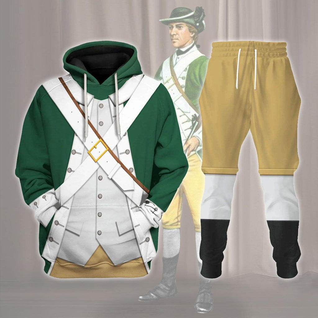 Gearhomie Pirates - Continental Marine Corps 1775 Costume Hoodie Sweatshirt T-Shirt Tracksuit - Gearhomie.com