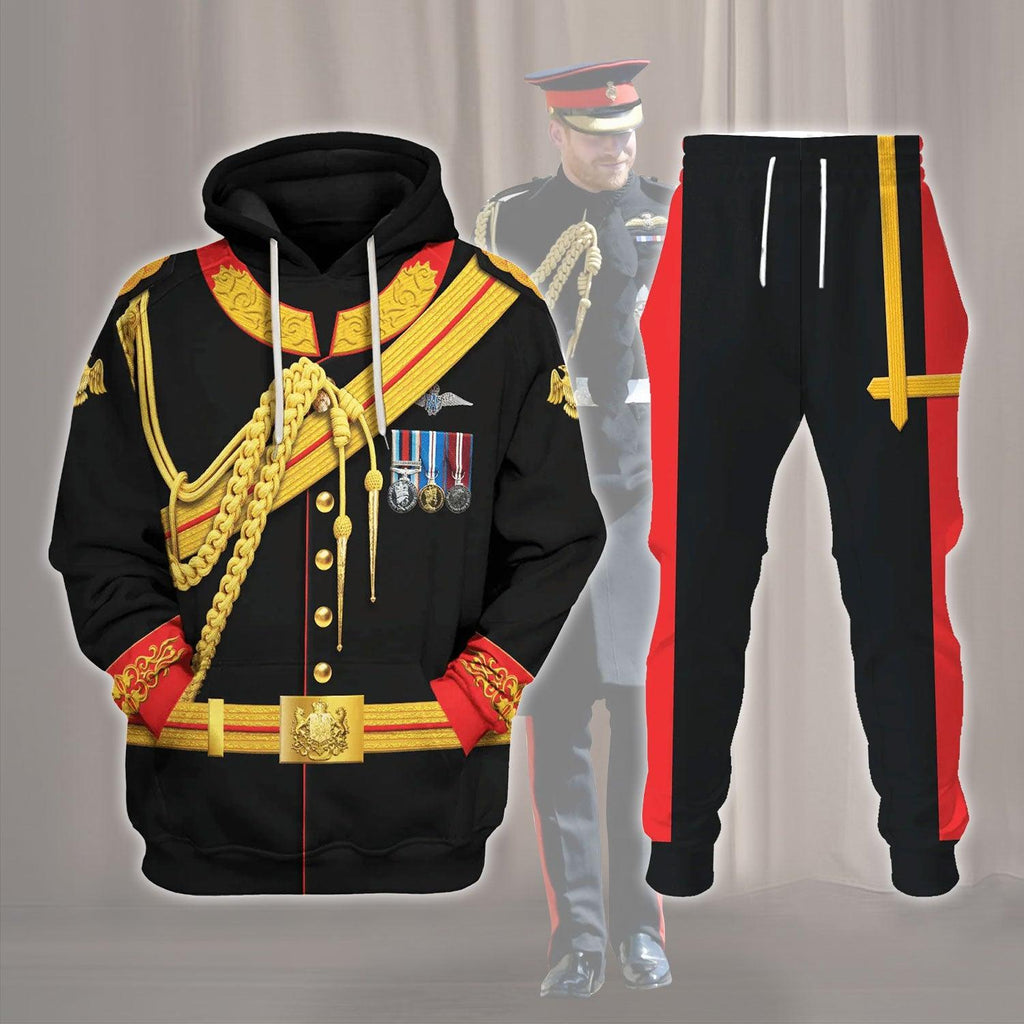 Gearhomie Prince Harry, Duke of Sussex Costume Hoodie Sweatshirt T-Shirt Tracksuit - Gearhomie.com